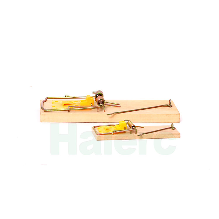 Haierc easy set wooden snap mouse trap rat trap HC2217B