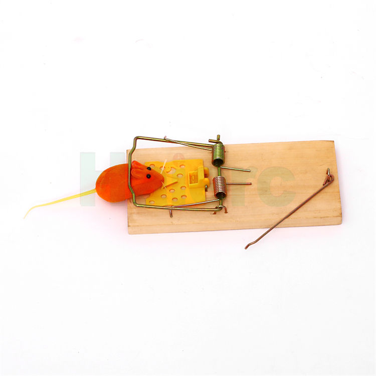 Haierc easy set wooden snap mouse trap rat trap HC2217B