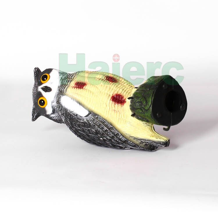 Haierc Garden Natural Scarecrow Plastic Owl Pest Control HC1601F