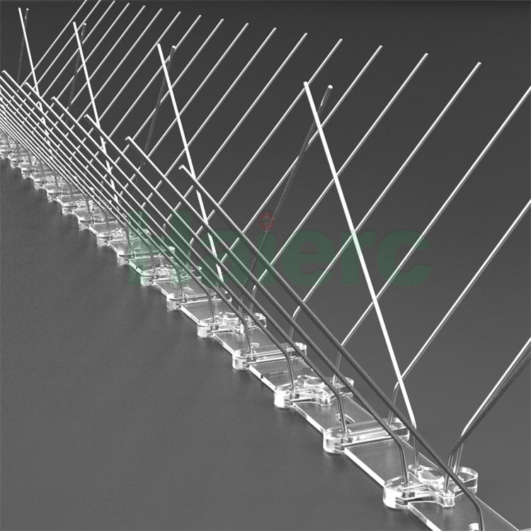 Haierc Wholesale Outdoor Plastic Eco Friendly Durable Pigeon Bird Repellent Anti Bird Spikes HC1102-W3