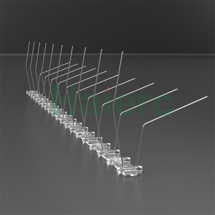Haierc Wholesale Outdoor Plastic Eco Friendly Durable Pigeon Bird Repellent Anti Bird Spikes HC1102-H2