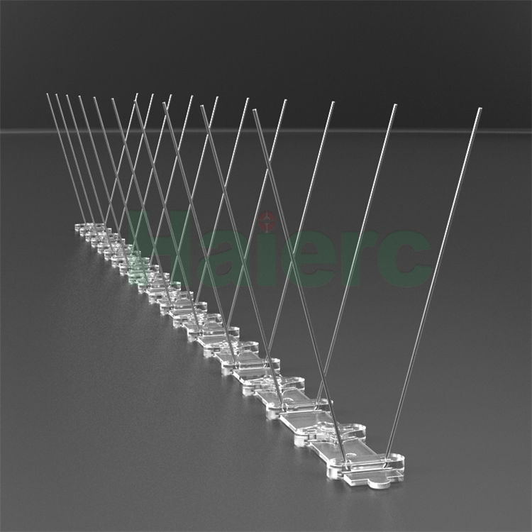 Haierc Wholesale Outdoor Plastic Eco Friendly Durable Pigeon Bird Repellent Anti Bird Spikes HC1102-U2
