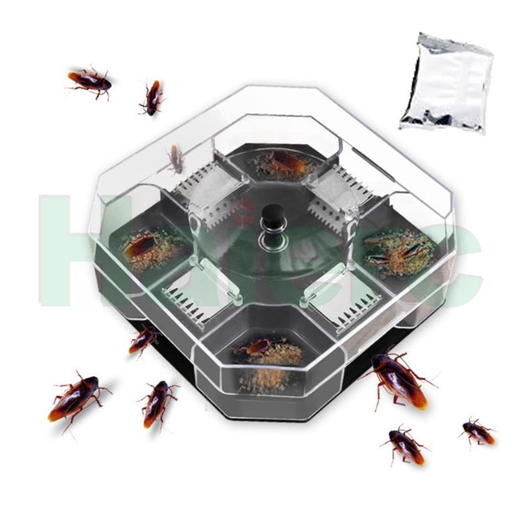 Haierc Các sản phẩm kiểm soát gián thân thiện với môi trường Hộp bẫy gián HC4115
