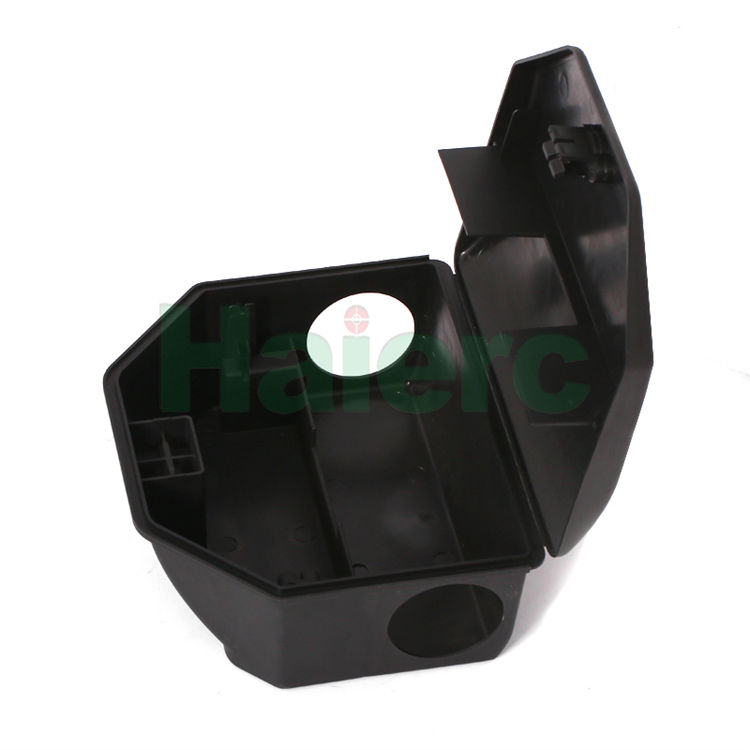Haierc easy to use mouse bait station whit trap plastic rodent control HC2115