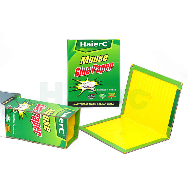 Haierc humane pest control rat catcher traps mouse glue board trap HC2303