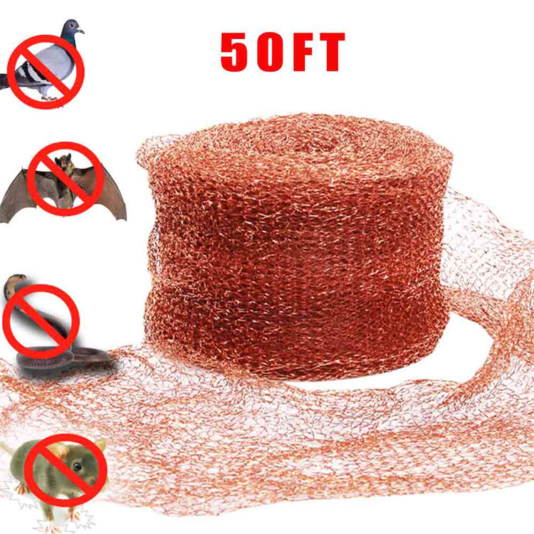 Lưới đồng chống gặm nhấm 4 inch x 50 feet, Dụng cụ kiểm soát côn trùng, Chống ốc sên, Thủ công mỹ nghệ, Sửa chữa điện, Tiếp đất