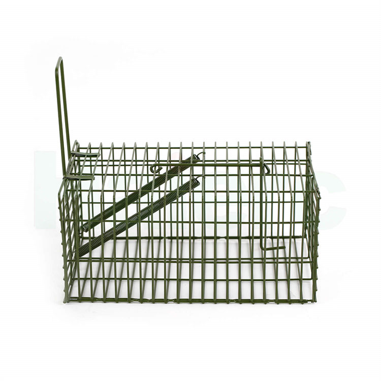 Haierc Nhân bản Bẫy lồng Chuột Live Động vật Bắt chuột Lồng HC2601