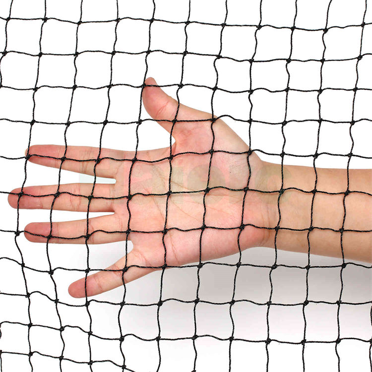 Haierc protect safety cat fall home netting black woven mesh cat net