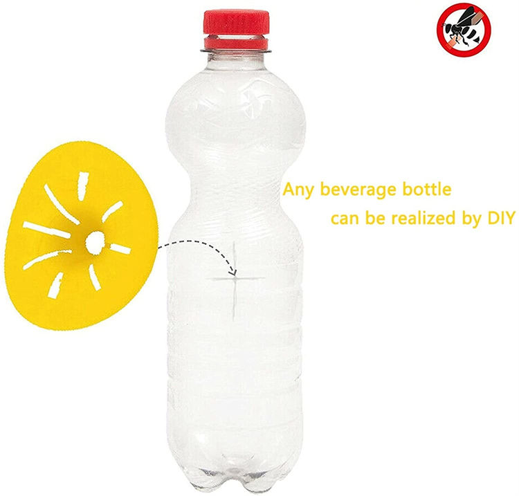 Wasp Trap 10Pack Indoor Outdoor Reusable Wasp Traps Hornet Hanging for Yellow Jackets Bee Catcher ​