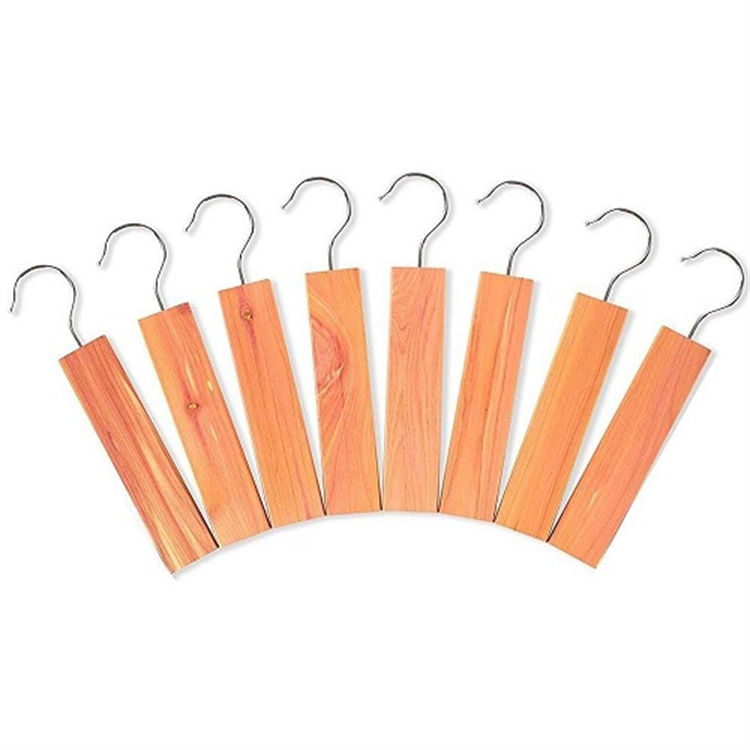 Haierc Lưu trữ quần áo, 8 mặt hàng Cedar Có giá trị với các khối Cedar hương thơm đỏ/Hang để chứa đồ lưu trữ cận cảnh HC4309