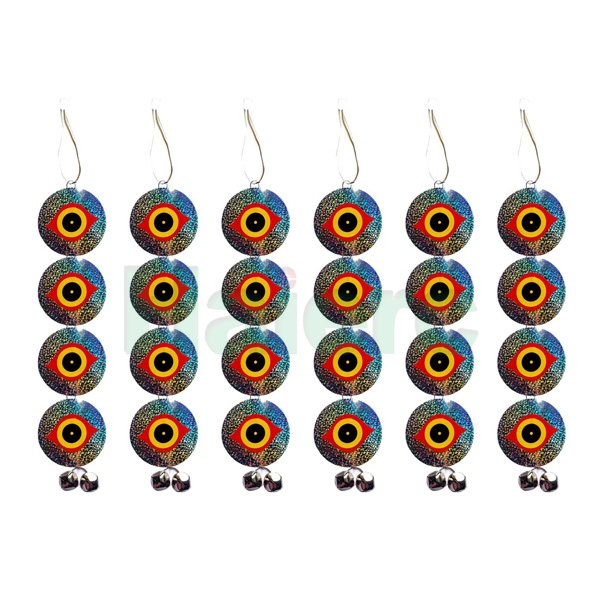 Haierc Bird Deterrent Scare Discs cho Home Garden Hai mặt Điểu khiển các thiết bị kiểm soát chim ngăn chặn tất cả các loài chim