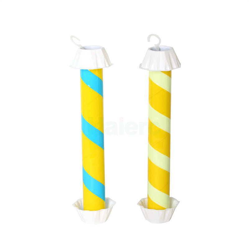 Bẫy ruồi dán huỳnh quang treo ngoài trời Haierc, que dính ruồi trong nhà kiểm soát côn trùng, bẫy muỗi bắt côn trùng