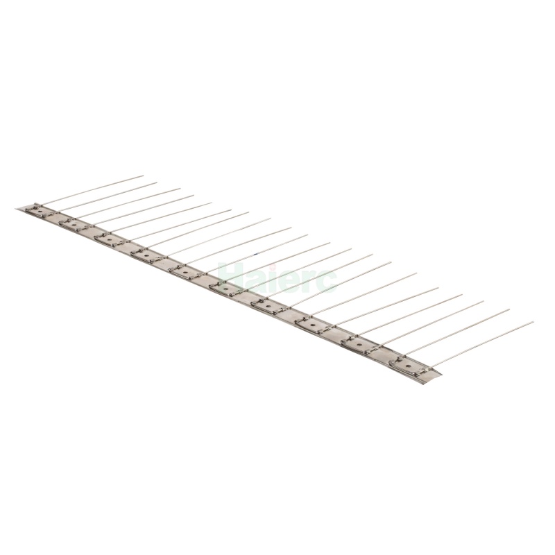 Cọc chống chim bằng thép không gỉ cho tấm pin năng lượng mặt trời, dải chống chim 30/50/100cm để kiểm soát chim muội