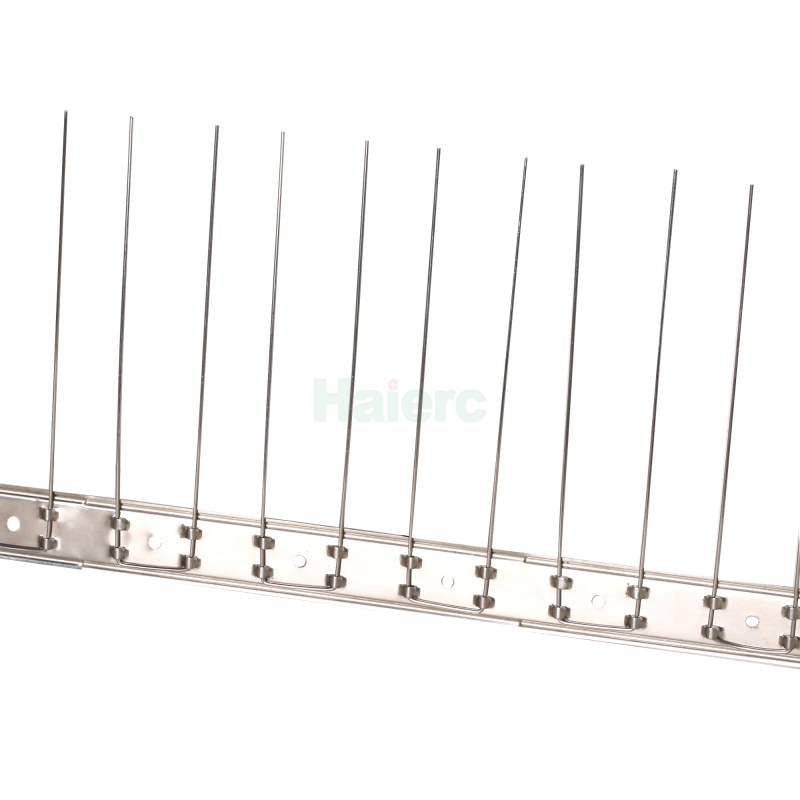 Cọc chống chim bằng thép không gỉ cho tấm pin năng lượng mặt trời, dải chống chim 30/50/100cm để kiểm soát chim muội