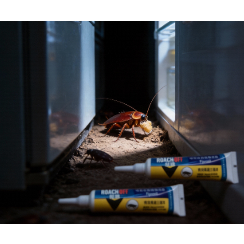 Gel diệt gián Haierc kiểm soát côn trùng dùng làm mồi bẫy gián cho nhà bếp, phòng khách, phòng tắm, tủ đựng thực phẩm