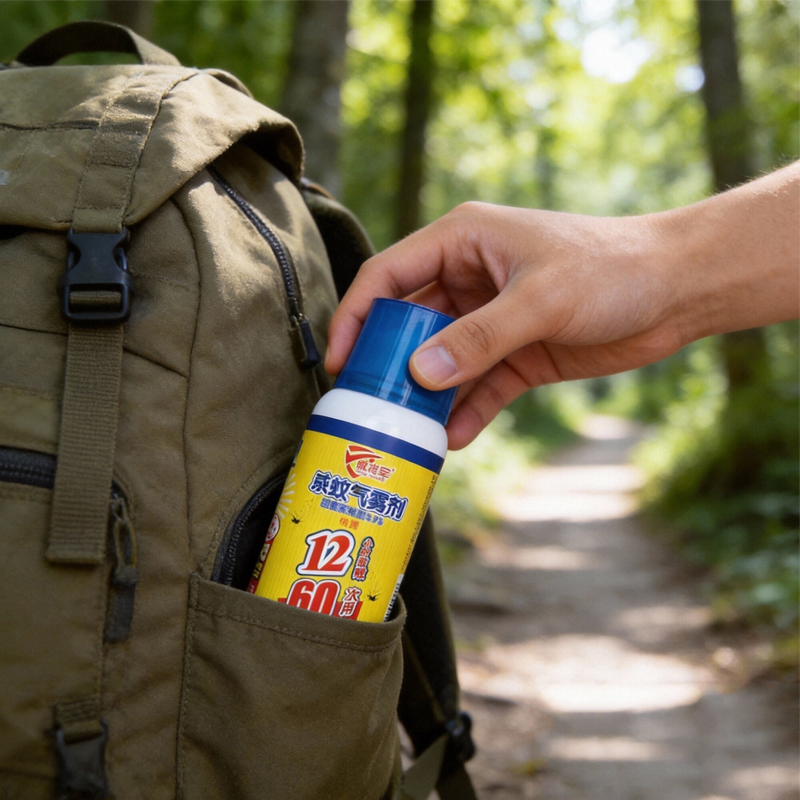 Bình xịt diệt muỗi Haierc bằng nhôm, xịt đuổi muỗi, diệt côn trùng