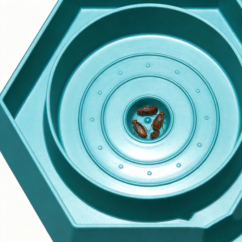 Bẫy Ve & Rệp Giường Haierc, Thiết Bị Giám Sát Côn Trùng Không Độc Hại, Chất Liệu PP, Thiết Bị Kiểm Soát Côn Trùng, Mã HC4605P